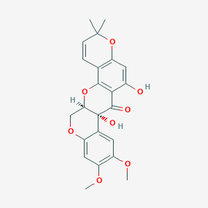 molecular formula C23H22O8 B157537 11-Hydroxytephrosin CAS No. 72458-85-6