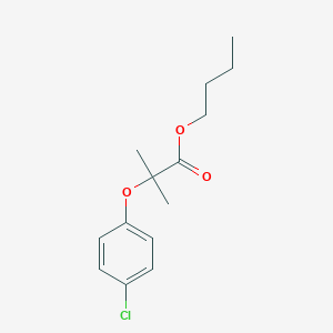 molecular formula C14H19ClO3 B157541 Butyl 2-(4-chloro-2-methylphenoxy)propionate CAS No. 1713-14-0
