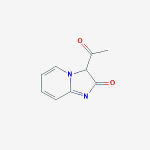 molecular formula C9H8N2O2 B157543 3-Acetylimidazo[1,2-a]pyridin-2(3H)-one CAS No. 129820-74-2