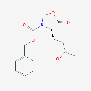 (S)-3-Benzyloxycarbonyl-4-(3-oxobutyl)-5-oxazilidinone