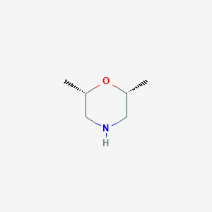 molecular formula C6H13NO B157550 cis-2,6-Dimethylmorpholine CAS No. 10025-23-7