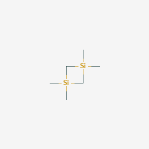 molecular formula C6H16Si2 B157552 1,1,3,3-Tetramethyl-1,3-disilacyclobutane CAS No. 1627-98-1