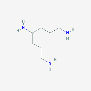 molecular formula C7H19N3 B157554 1,4,7-Triaminoheptane CAS No. 1985-81-5