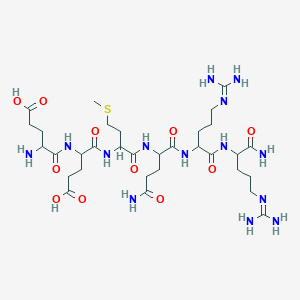  B1575541 H-DL-Glu-DL-Glu-DL-Met-DL-Gln-DL-Arg-DL-Arg-NH2 
