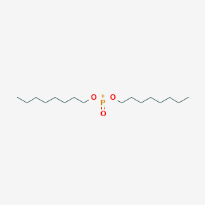 molecular formula C16H34O3P+ B157555 Dioctyl phosphonate CAS No. 1809-14-9