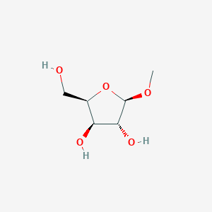 molecular formula C6H12O5 B157558 Methyl b-D-xylofuranoside CAS No. 1824-97-1