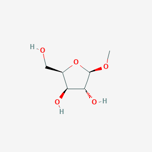 molecular formula C6H12O5 B157558 Methyl beta-D-xylofuranoside CAS No. 1824-97-1