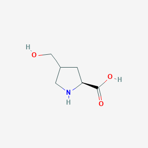 molecular formula C6H11NO3 B157560 4-(Hydroxymethyl)-L-proline CAS No. 131103-95-2