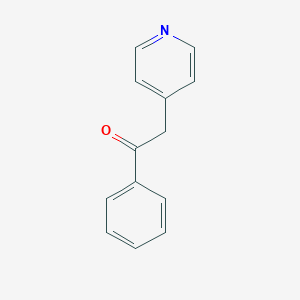 molecular formula C13H11NO B157563 1-Phenyl-2-(pyridin-4-yl)ethanone CAS No. 1620-55-9