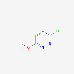 molecular formula C5H5ClN2O B157567 3-Chloro-6-methoxypyridazine CAS No. 1722-10-7
