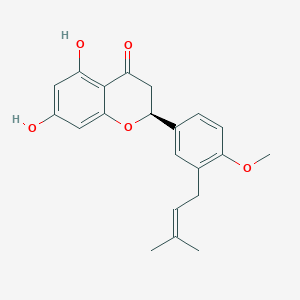 molecular formula C21H22O5 B157572 Macatrichocarpin A 
