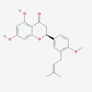molecular formula C21H22O5 B157572 4/'-O-Methyllicoflavanone CAS No. 1038753-13-7