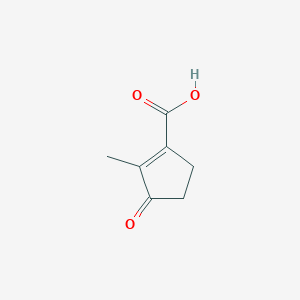 2-Methyl-3-oxocyclopent-1-ene-1-carboxylic acid