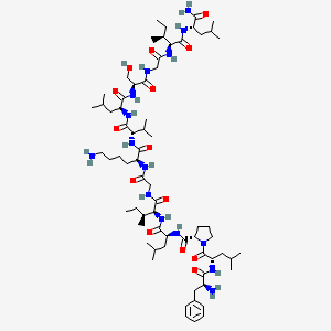 molecular formula C68H117N15O14 B1575736 Temporin F 