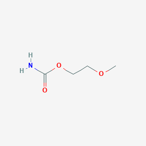 molecular formula C4H9NO3 B157574 2-Methoxyethyl carbamate CAS No. 1616-88-2
