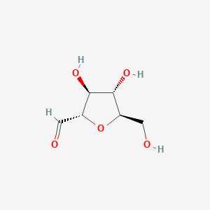molecular formula C6H10O5 B015759 2,5-Anhydro-D-mannose CAS No. 495-75-0