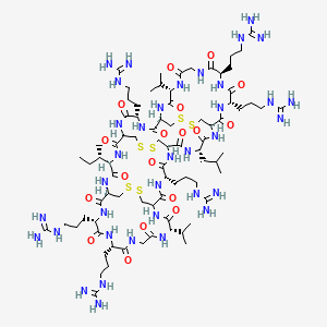  B1575950 Cyclic-(GVCRCLCRRGVCRCICRR) 