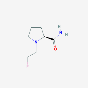 (S)-1-(2-Fluoroethyl)pyrrolidine-2-carboxamide