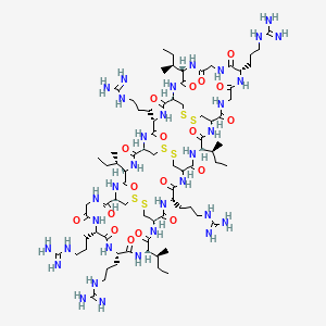 molecular formula C78H137N33O18S6 B1575973 Retrocyclin-2 
