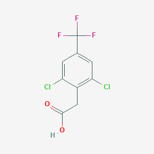 2,6-Dichloro-4-(trifluoromethyl)phenylacetic acid