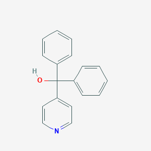 molecular formula C18H15NO B157606 alpha-(4-Pyridyl)benzhydrol CAS No. 1620-30-0