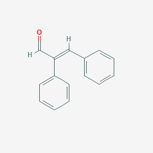 molecular formula C15H12O B157611 (E)-2,3-diphenylprop-2-enal CAS No. 1755-47-1