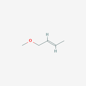molecular formula C5H10O B157623 2-Butene, 1-methoxy-, (2E)- CAS No. 10034-14-7