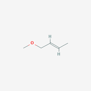 molecular formula C5H10O B157623 2-Butene, 1-methoxy-, (E)- CAS No. 10034-14-7