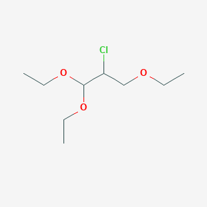 molecular formula C9H19ClO3 B157626 2-Chloro-1,1,3-triethoxypropane CAS No. 10140-99-5