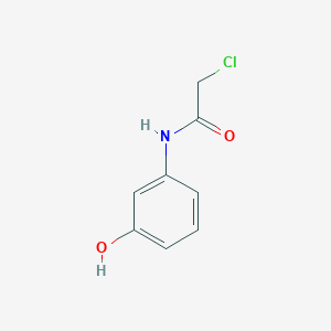 molecular formula C8H8ClNO2 B157649 2-Chloro-N-(3-hydroxyphenyl)acetamide CAS No. 10147-69-0