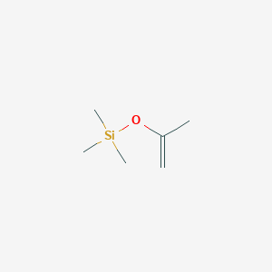 molecular formula C6H14OSi B157659 trimethyl(prop-1-en-2-yloxy)silane CAS No. 1833-53-0