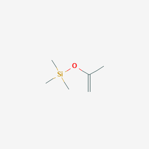 molecular formula C6H14OSi B157659 (Isopropenyloxy)trimethylsilane CAS No. 1833-53-0