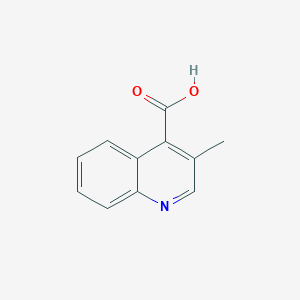 molecular formula C11H9NO2 B157690 3-Methylquinoline-4-carboxylic acid CAS No. 1873-51-4