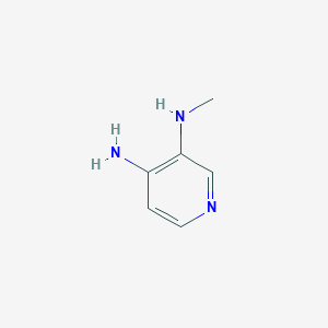 molecular formula C6H9N3 B157693 N3-Methylpyridine-3,4-diamine CAS No. 1796-73-2