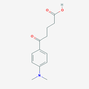 molecular formula C13H17NO3 B157700 5-[4-(N,N-Dimethylamino)phenyl]-5-oxovaleric acid CAS No. 139675-88-0