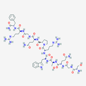 molecular formula C57H85N21O15 B157704 Acep-1 CAS No. 127122-98-9