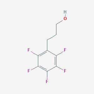 molecular formula C9H7F5O B157705 3-(Pentafluorophenyl)propan-1-ol CAS No. 1988-55-2
