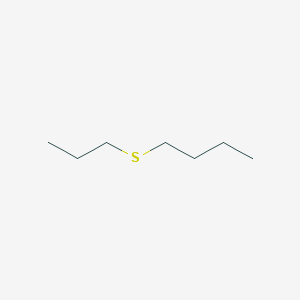 molecular formula C7H16S B157714 Butane, 1-(propylthio)- CAS No. 1613-46-3