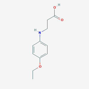 B157715 N-(4-Ethoxyphenyl)-beta-alanine CAS No. 1611-96-7