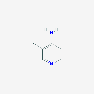 molecular formula C6H8N2 B157717 4-Amino-3-methylpyridine CAS No. 1990-90-5
