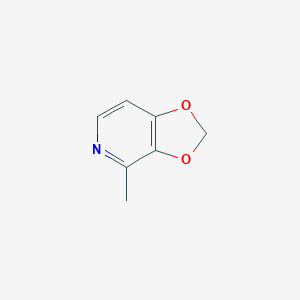 molecular formula C7H7NO2 B157719 4-Methyl-[1,3]dioxolo[4,5-c]pyridine CAS No. 139645-21-9