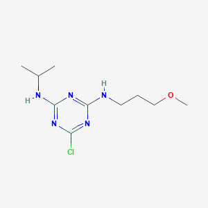 molecular formula C10H18ClN5O B157731 Mesoprazine CAS No. 1824-09-5