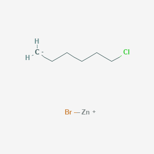molecular formula C6H12BrClZn B157732 6-Chlorohexylzinc bromide CAS No. 135579-83-8