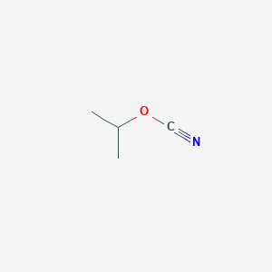 molecular formula C4H7NO B157741 Isopropyl cyanate CAS No. 1768-37-2