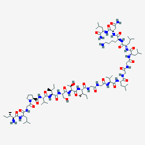 molecular formula C90H161N23O23 B1577427 Maximin-H1 