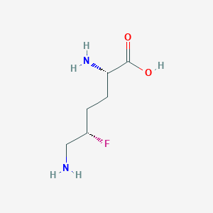 molecular formula C6H13FN2O2 B157747 L-Lysine, 5-fluoro-, (5S)- CAS No. 130793-71-4
