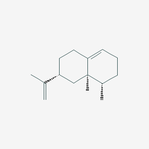 molecular formula C15H24 B157757 Eremophilene CAS No. 10219-75-7