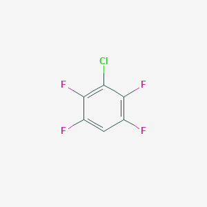 B157760 1-Chloro-2,3,5,6-tetrafluorobenzene CAS No. 1835-61-6