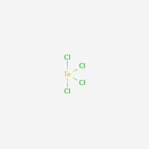 molecular formula TeCl4<br>Cl4Te B157766 Tellurium tetrachloride CAS No. 10026-07-0