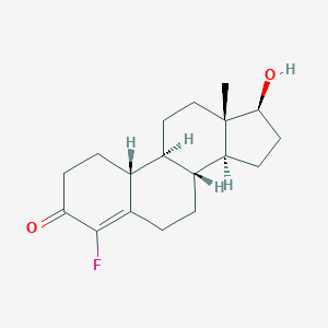 molecular formula C18H25FO2 B157769 4-氟-19-去甲睾酮 CAS No. 1881-31-8